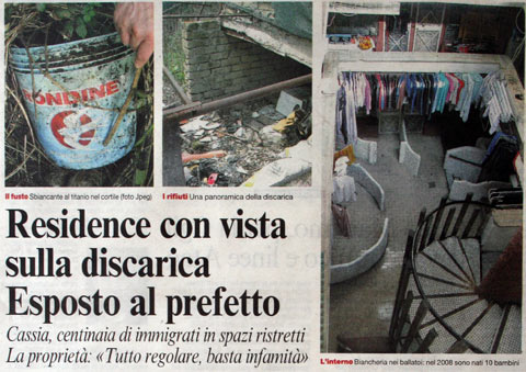 Articolo Corriere della Sera su Via Mastrigli