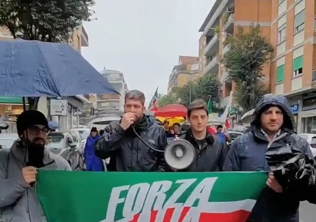 corteo Forza Italia