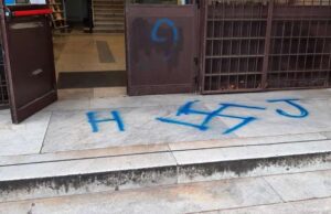 scritte antisemite liceo farnesina