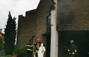 incendio chiesa Cesano